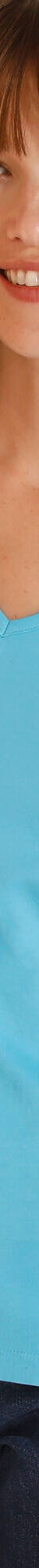 T-shirt col tunisien uni, coton (bleu turquoise) T-shirt col tunisien uni, coton (bleu turquoise)
